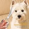 Sangelar 7 inch Professional Top Grade Japan 440C Fishbone Pet Thinning Scissors Dog Grooming Tools Super Steel Pet Hair Scissors Tools