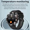 2025 New Smart Watch For Men Health Blood PressureBlood Oxygen Uric Acid Fitness Tracker Watches Bluetooth Call ECG Smartwatch