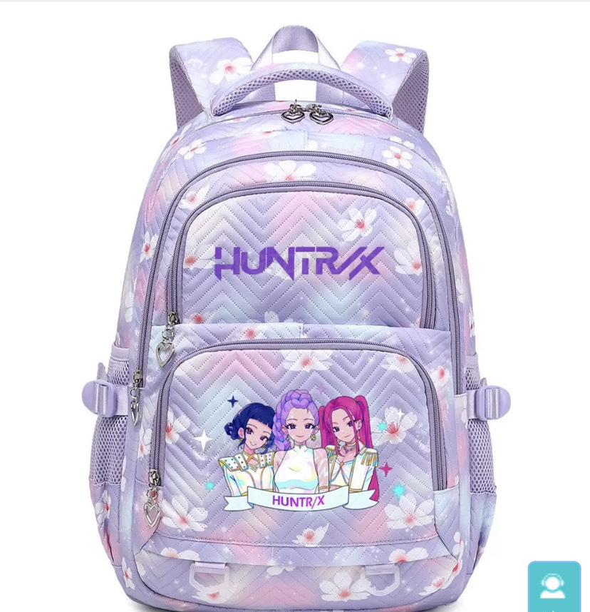Kpop Witch Hunters Peripheral Printing Large Capacity Primary And Secondary School School Bag Trend Backpack Lightweight Fashion Backpack Schoolbag