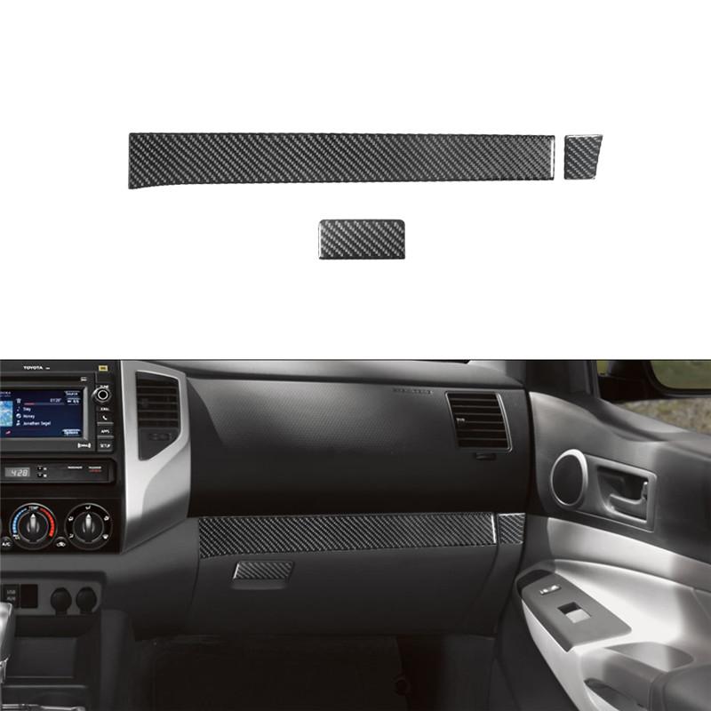 For Toyota Tacoma 2012 2013 2014 2015 Styling Accessories Car Interior Decoration Carbon Fiber Protective