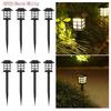8 Pack Solar Pathway Garden Lights Outdoor Waterproof Landscape for Yard Patio Walkway Driveway Decor Solar Lawn Lamp Lighting