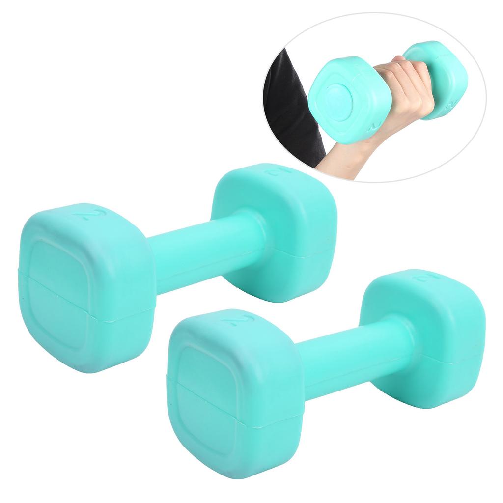 1 pár dámských fitness činek s náplní, dětské cvičení, domácí, jógové tréninkové vybavení, trávově zelená