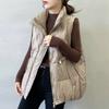 European version loose large size casual down jacket vest women's autumn and winter new embroidered vest vest jacket vest