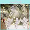 Set Of Four Beautiful Transparent Acrylic Angel Decorations For Classic Christmas Style