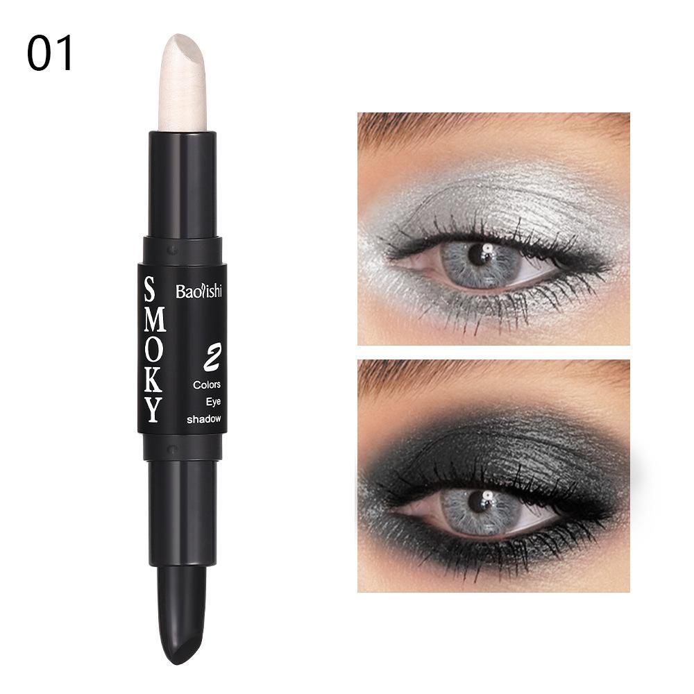 Doppelköpfiger Highlighter-Stick, Konturschatten, Nasenschatten, Concealer-Stick, hochperlglanzfarbener Lidschatten, Beauty-Makeup