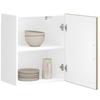 VidaXL Porto Kitchen Wall Cabinet Artisan Oak Engineered Wood 854055