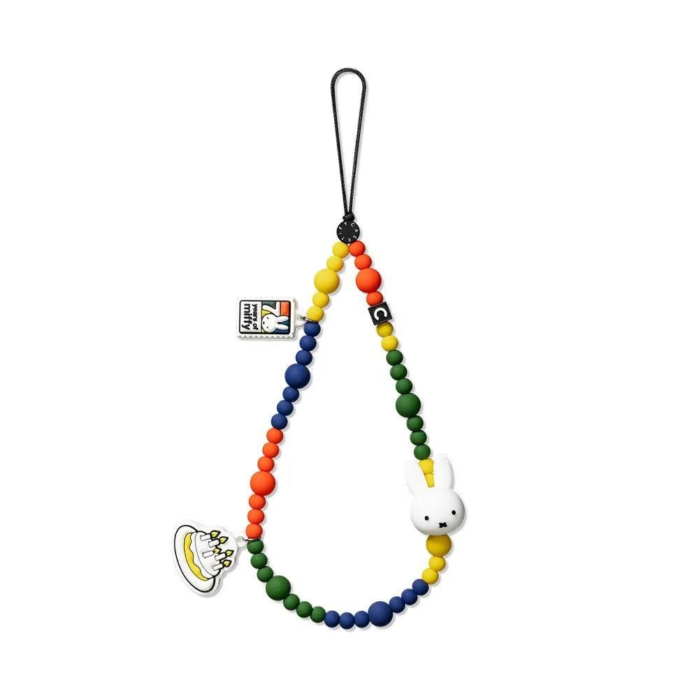 Cartoon Miffy Mobile Phone Chain Ins Korean Mobile Phone Lanyard Portable Key Lanyard Mobile Phone Chain Holiday Gift