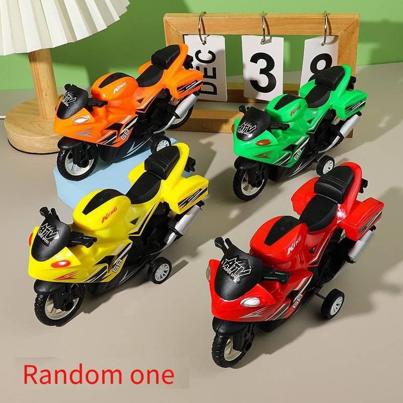 Police Motorcycle Simulation Children Toy Car Model For Kid Outdoor Play