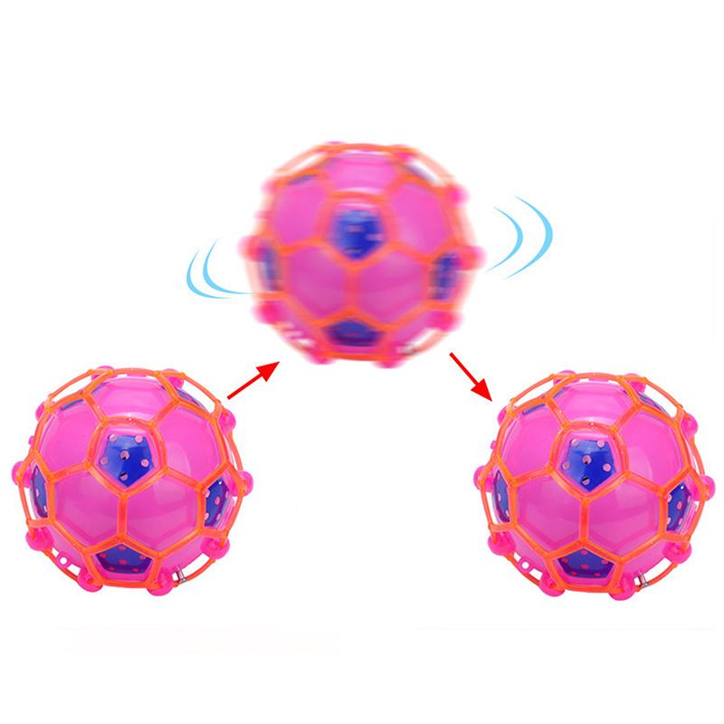 Jucărie Muzicală Săritoare Minge de Fotbal Electrică Săritoare Lumini Strălucitoare și Sunet Pentru Băieți și Fete Interior și Promovează Abilitățile de Coordonare