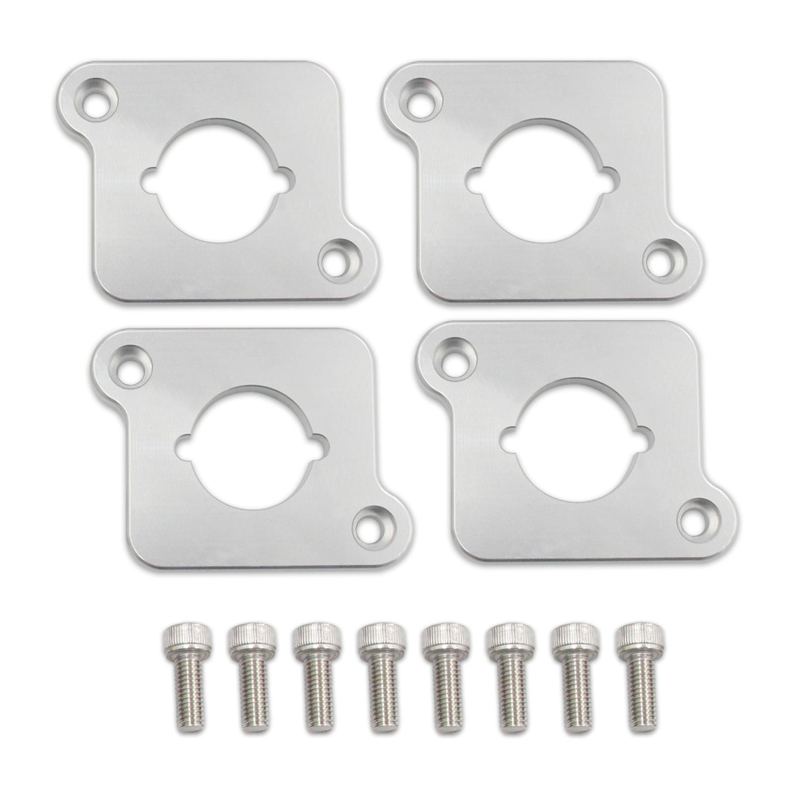 Plăci Adaptor Billet pentru Bobine 1.8T la 2.0TFSI Înlocuire pentru          Înlocuire pentru          , Argintiu