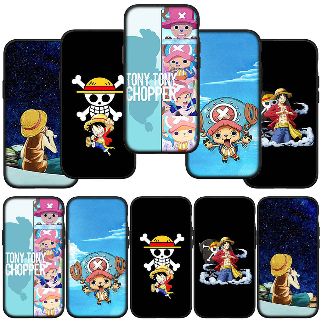 Phone Case for iPhone 17 15 16 Plus Redmi Note 14 12 11 13 Pro Max Huawei P30 P20 Lite OPPO A60 A40 A80 A18 Poster Luffy One Piece Tony Chopper Cover