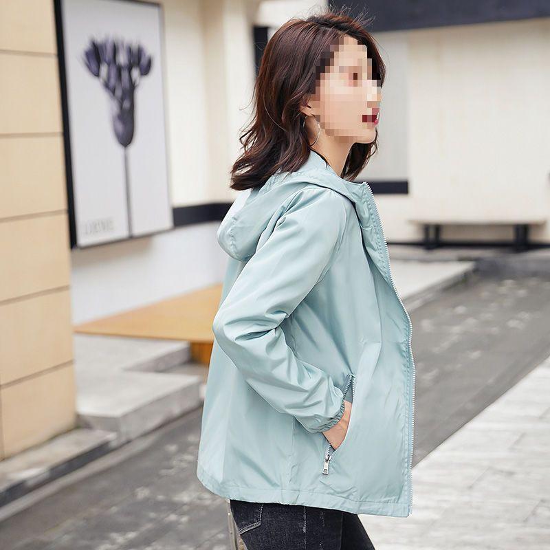 Women's Lightweight Hooded Jacket – 2025 Spring/Autumn Fashionable, Breathable, Versatile, Super Fairy Design