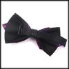 [White Fang] Jacquard Bow Tie, Unique Design, Stylish Fashion for Men and Women, NC094 (RedBlack)