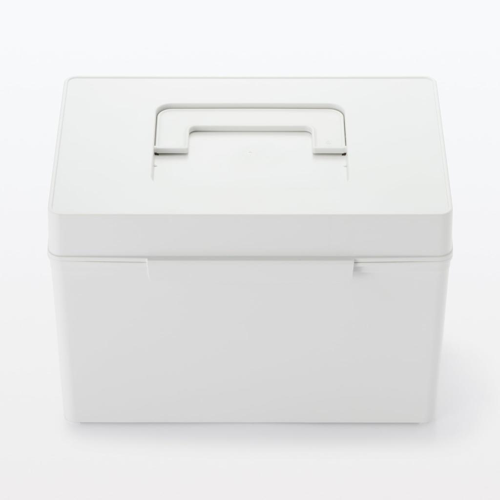 MUJI Polypropylene First Aid White KG0WYA4S Kit, Gray,