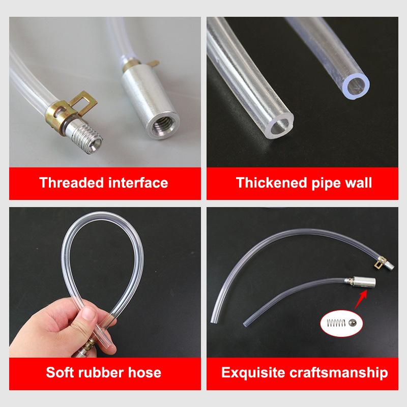 Motorcycle Oil Filler Tube Motorcycle Tool Hydraulic Brake Bleeding Tool Check Valve Tubing Accesorios Para Moto Car Accessories