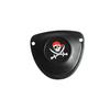 Halloween Pirate Prop Set: Caribbean Captain Hat, Hook, Eye Patch, Headscarf, Horn, Treasure, and Toy Gun.