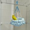 Thickened Parrot Nest Swing Breathable Cozy Bird Hanging Hammock Candy Color Warm Bird Cage Hammock Autumn Winter
