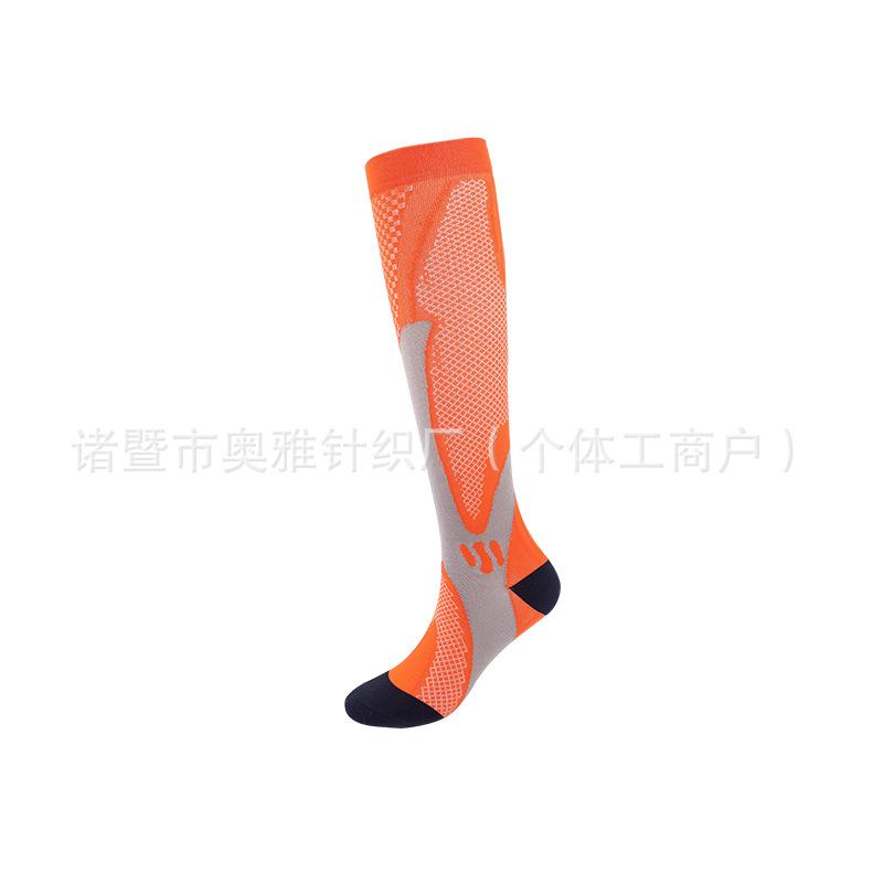 Nylon Magic Pressure Socks Men And Women Cycling Running Sports Football Socks Outdoor Calf Socks