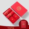 Caizhiyan Men's Mid-Waist Boxer Briefs Gift Box with Lucky Socks