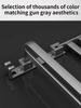 Upgrade And Thicken Grey/Black 40CM-60CM Towel Rack Space Aluminum Toilet Storage Rack Wall Mounted BathTowel Rack