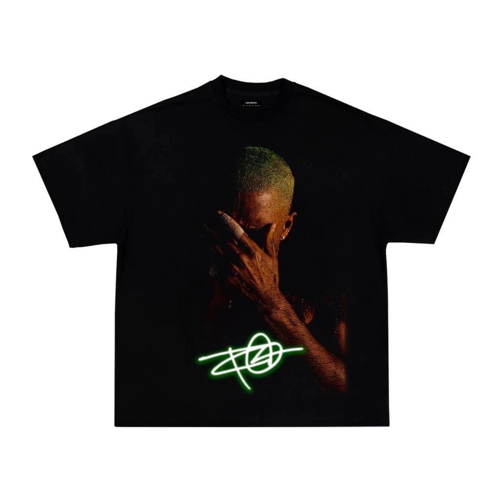 2025 Frank Ocean Rapper Hip Hop Blond Short Sleeve T-Shirt Men Cotton Streetwear Summer Women Fashion T Shirt Clothing Fans Gift