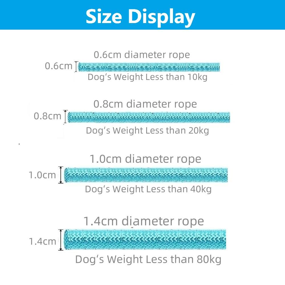 1.5M/1.8M Dog Leash Slip Rope Lead Leash Heavy Duty Braided Rope Adjustable Loop Collar Training Leashes for Medium Large Dogs