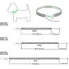 Adjustable Cat Collar Necklace Decorative Pendant Dog Collar Accessory Pet Neck Collar  For Cat Dog