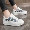 Fashion Platform Sneakers Womens 2025 Spring New Breathable Casual Shoes Korean Fashion Versatile Height Increasing Womens Board Shoes