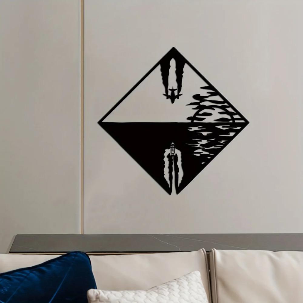 1 шт. Декор на стену на тему самолетов - Современный и захватывающий для спальни — фото 5