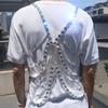 Rhinestone Bikini Breast Chain, Fashionable Multi-Layer Crystal Bra Chain, Sexy Rhinestone Body Chain Accessories For Women
