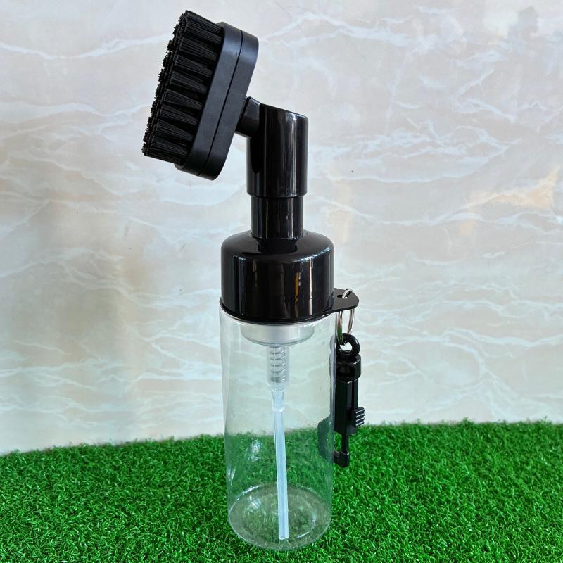 Leakproof Golf Club Cleaner Brush Groove Tube with Squeeze Reservoir Bottle for Outdoor Golf Sport Supplies