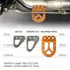 Motorcycle Accessories Rear Foot Brake Lever Peg Pad Brake Pedal For KTM 390 Adventure ADV 390adventure 390adv