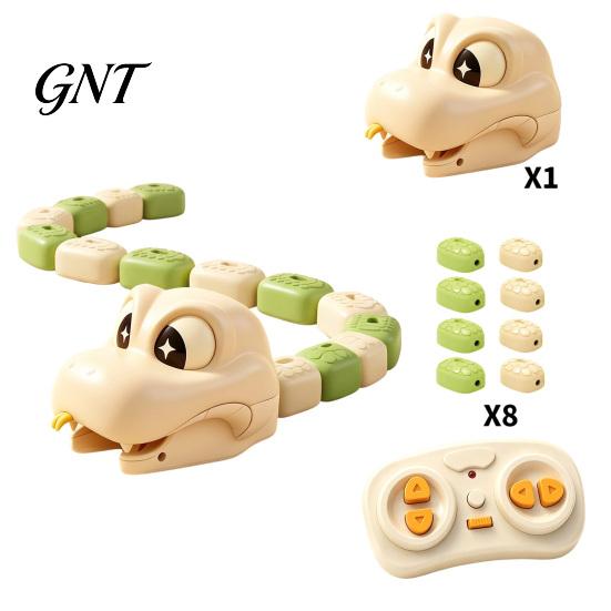 Magnetic Snake Toy 1/2 Sets Remote Control Toy, 2 Players Competitive Eating Itself Parent-Child Interactive for Toddlers Boys Girls Parent Child
