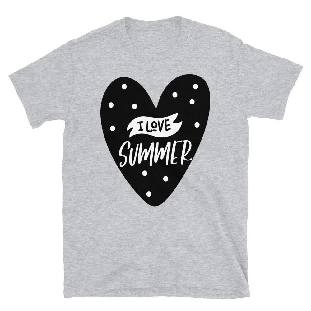 I love Summer Nautical Summer T-Shirt 4XL