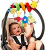 Spiral Car Seat Stroller Activity Toy  Baby Sensory Toys, Soft Hanging Toys for Babies 0-12 Months  Carseat Crib Stroller Bell