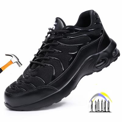Anti-lek Werklaarzen met Stalen Neus Antislip Veiligheidssneakers Comfortabele Beschermende Werkschoenen Industriële Veiligheidsschoenen
