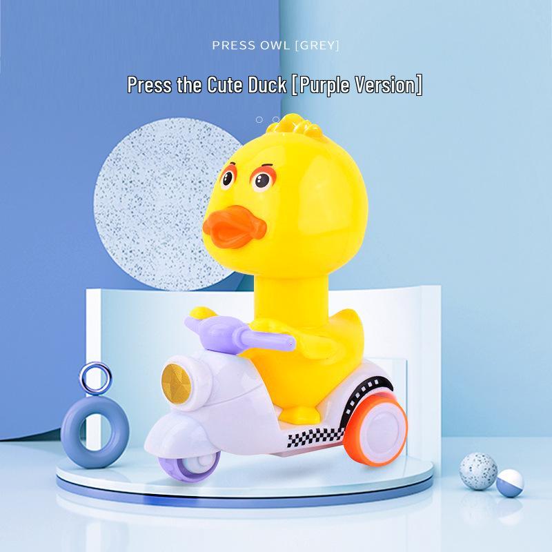 Children's Inertia-Powered Excavator Toy - Educational Pull-Back Car Gift
