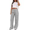 Women's Striped Wide-leg Pants Casual Street INS Fashion Loose High-waisted Pants