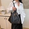 PU Leather Single Shoulder Bag Zipper Women's Backpack Fashion Crossbody Bag  Women