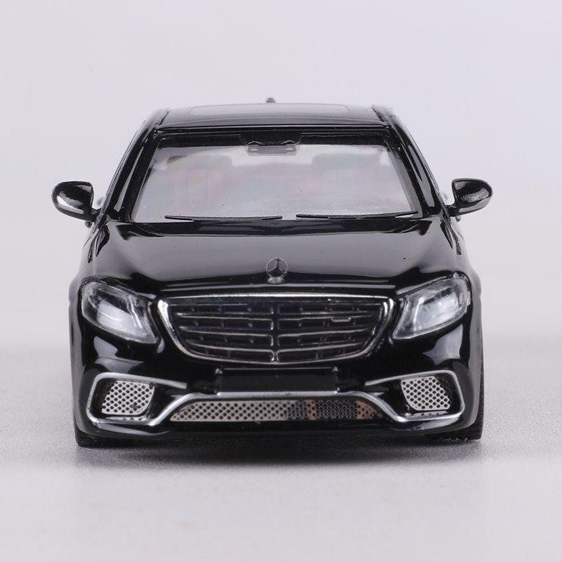 In Stock Mj 1:64 Benz S65 Amg S-class Car Simulation Alloy Micro Die-cast Car Model Custom Kid Toys Collection Gifts Display