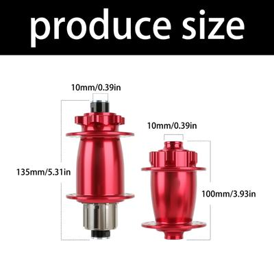 Mountainbike Naven 6 Palvrijloopnaaf 32 Gaten Compatibiliteit Hoge Sterkte Aluminiumlegering Lichtgewicht Set Met Lagers