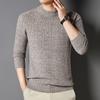 Yiliteng Men's 100% Wool Thick Pullover Sweater YTMTST6416