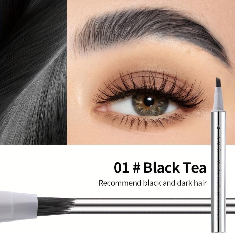 1PC soft and quick-drying water-based eyebrow pencil, fashionable and smart eyebrows, long-lasting waterproof, super fast drying, instant setting