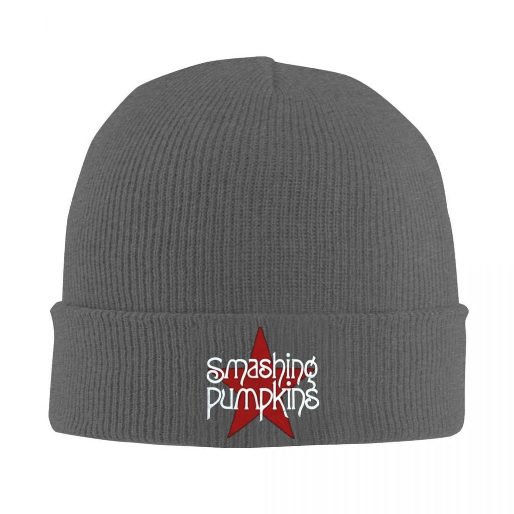 Smashing Pumpkins Warm Knitted Cap Winter Knit Bonnet Hat Skullies Beanies Hip Hop Caps for Unisex