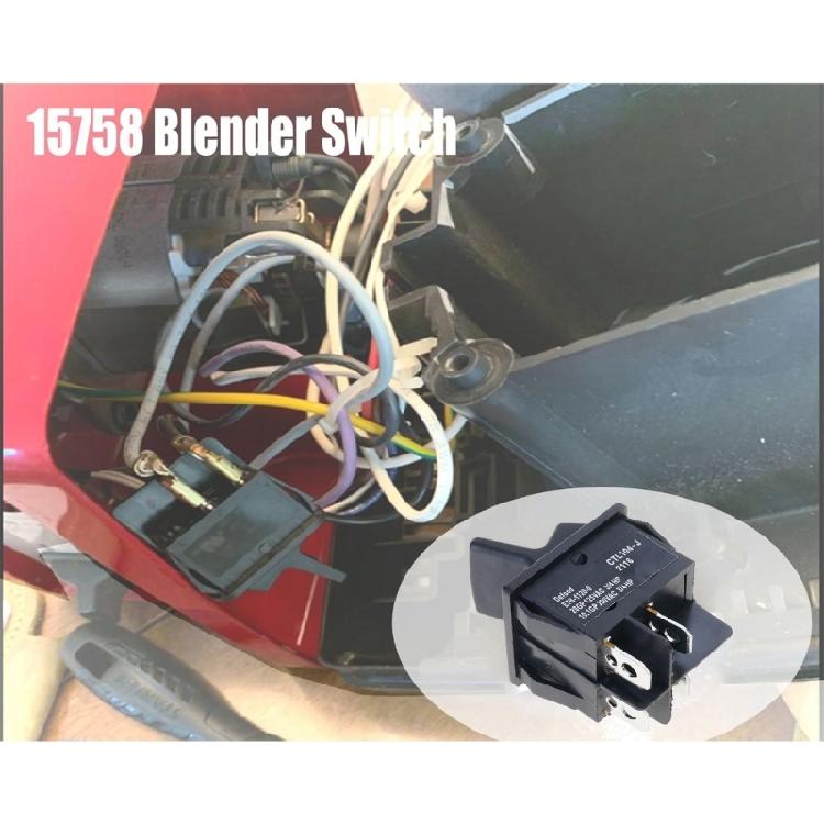 Convenient Switch Kitchen Appliance Part Blender Switch Replacement Switch Mixing Machine Switch Suitable for Blender