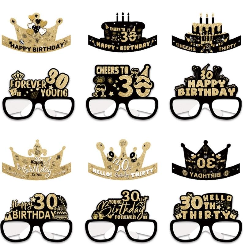 

Экологичные детские украшения для дня рождения Быстрая сборка Многоразовое хранение Бумажные поделки