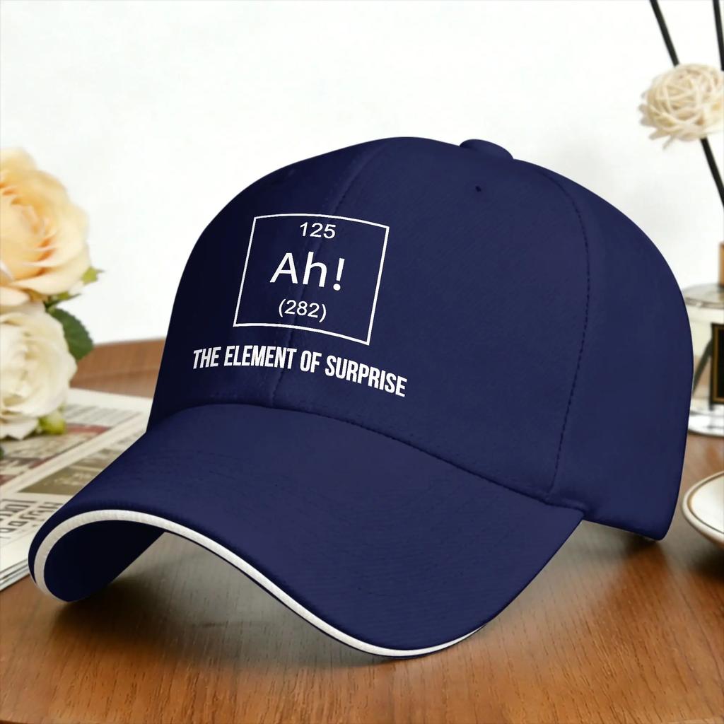 Ah The EleUnisext Of Surprise Humor Sandwich Hats Adult HipHopBaseball Caps Hat Adjustable Polyester Cap Wholesale New Hat