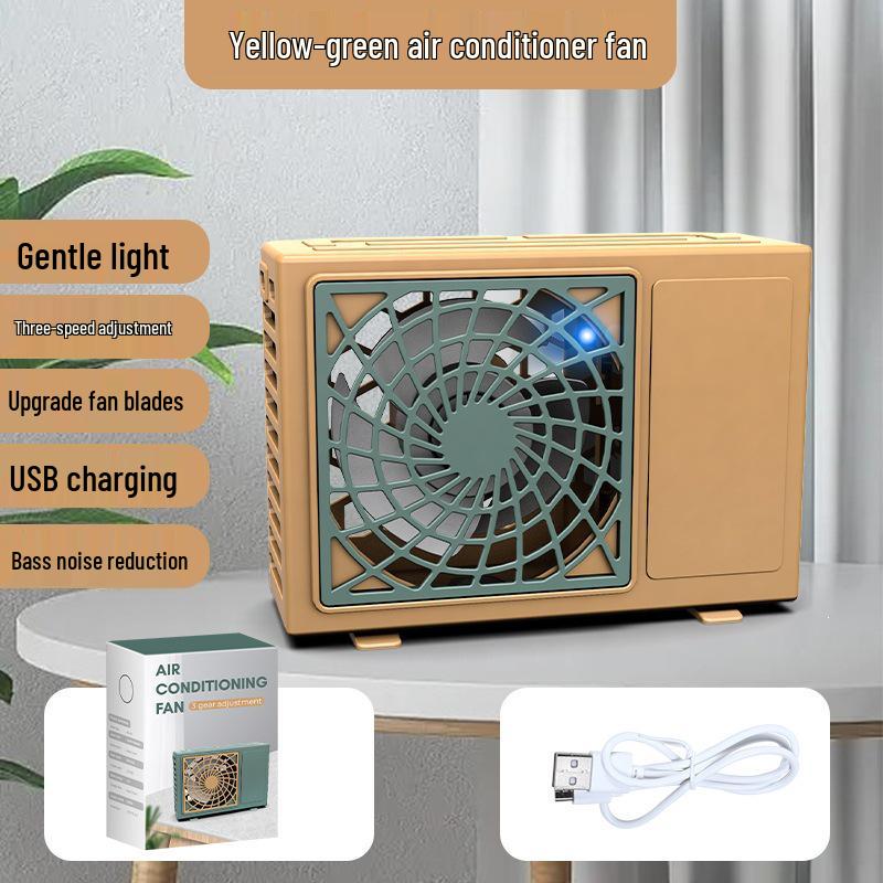 

Rechargeable High-Speed Portable Mini USB Fan: Long-Lasting, Handheld & Desktop Wireless Small Turbo Fan 11*7.5*4.3 CM