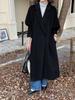 Celebrity Style High-end Sense Thin Wool Coat Women's Design Sense Lady Atmosphere Woolen Coat