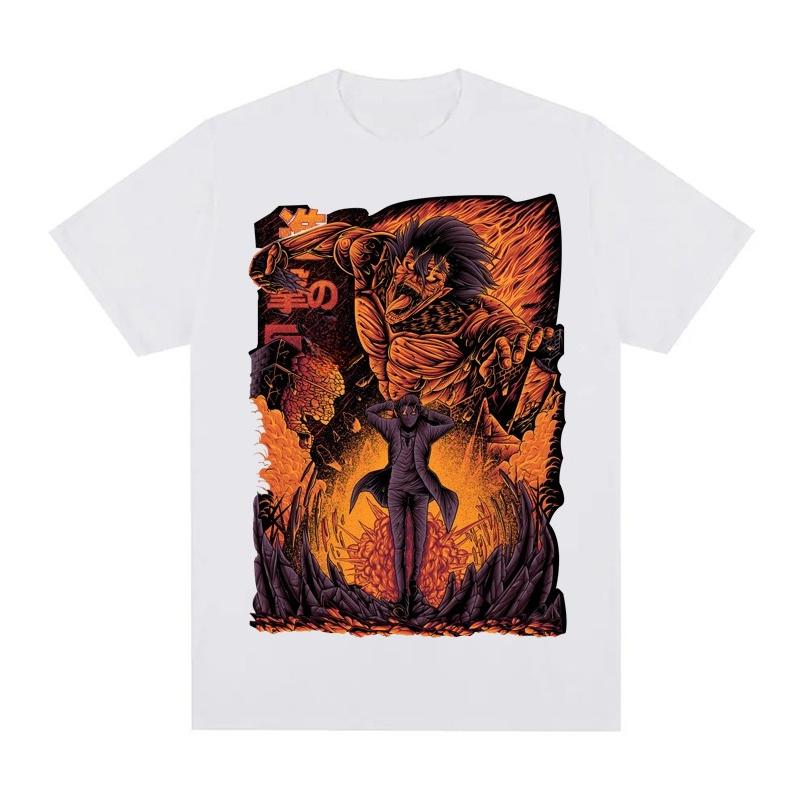

2025 New Japan Anime fashion comfortable T Shirt Men pure Cotton Unisex Tops Summer Unisex Clothes Autumn and winter innerwear 4XL